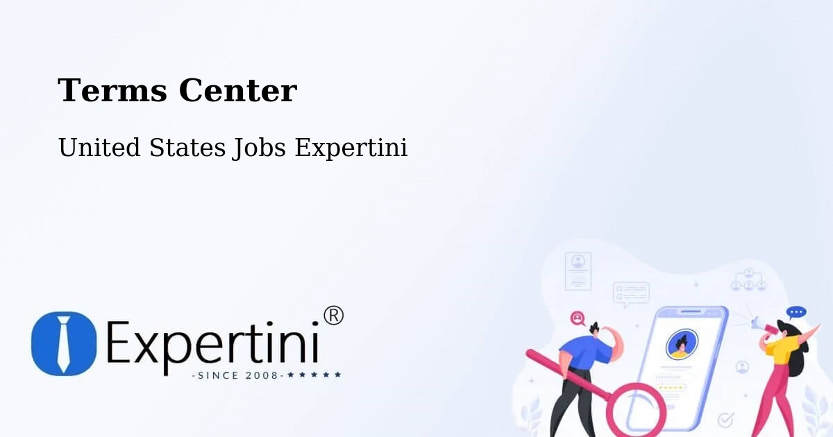 Terms of Service – Cameron Park - United States Jobs Expertini